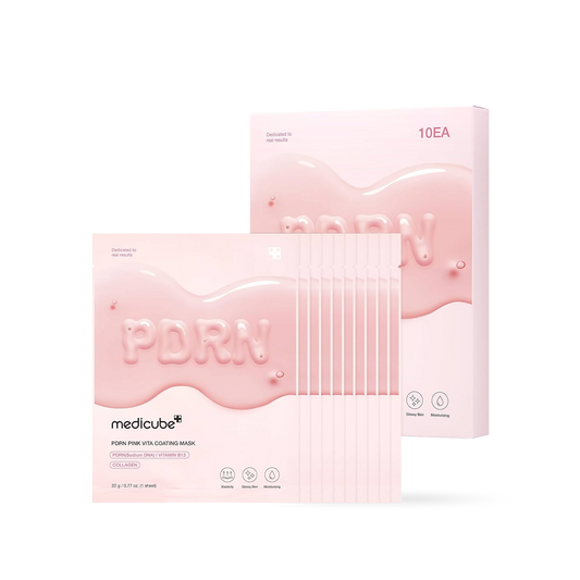 [Medicube] PDRN Pink Vita Coating Mask - 2 Size