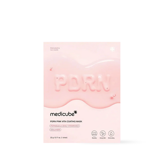 [Medicube] PDRN Pink Vita Coating Mask - 2 Size